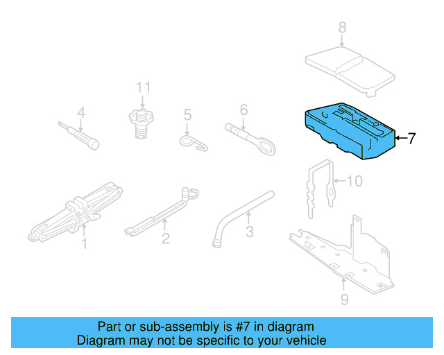 Tool Compartment 5GM-012-115-C - View 4