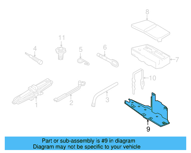 Holder 5G0-012-129-D - View 3
