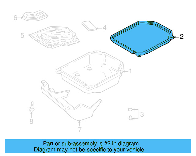 Transmission Oil Pan Gasket 096-321-370 - View 20