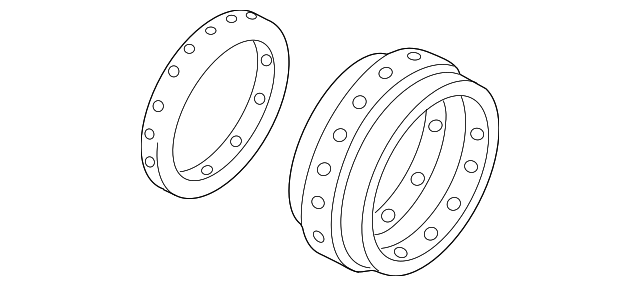 Bracket 1K0-611-845-B - View 5