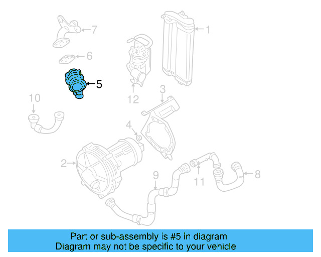 Secondary Air Injection Pump Check Valve 022-131-101-E - View 11