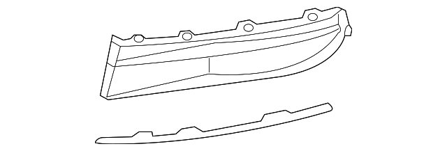 Outer Grille 5C5-854-661-C-9B9 - View 4