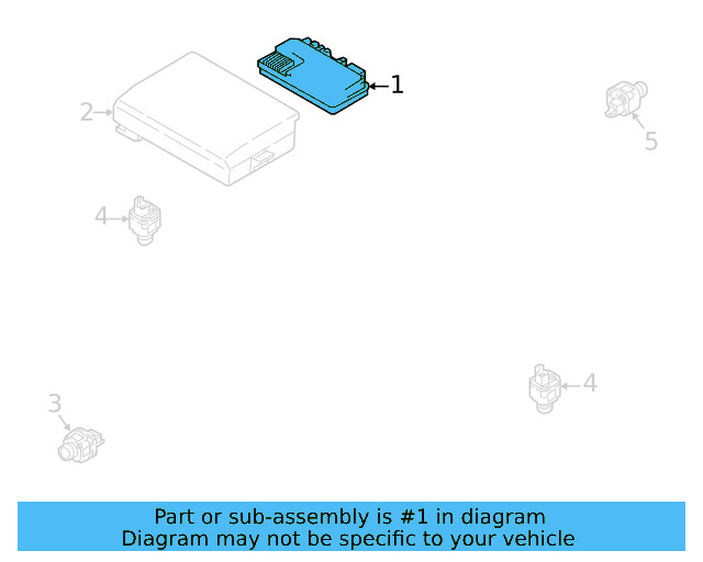 Control Module 5Q0-907-556-D