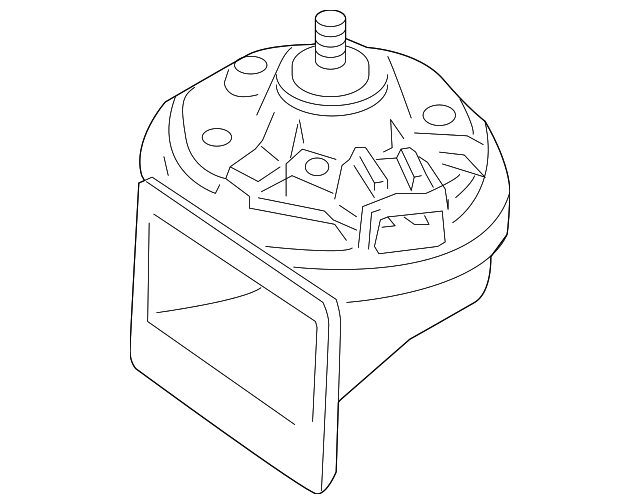 Low Note Horn 8W0-951-221 - View 11