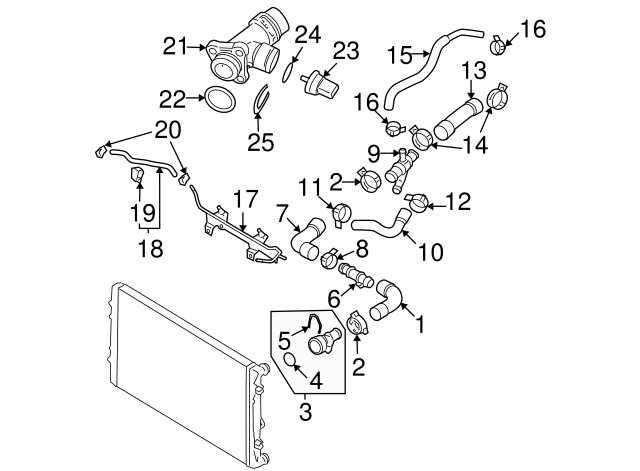 Lower Hose Clamp N-906-871-01 - View 82