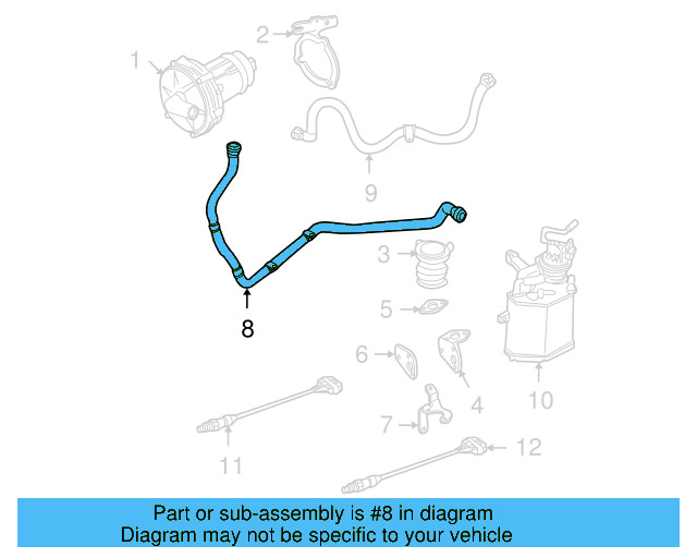 Connector Hose 06A-131-372 - View 11
