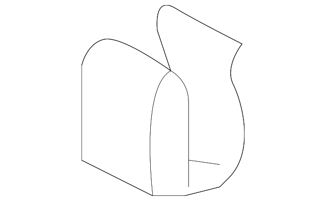 Front Cover Retainer 803-959-849 - View 3