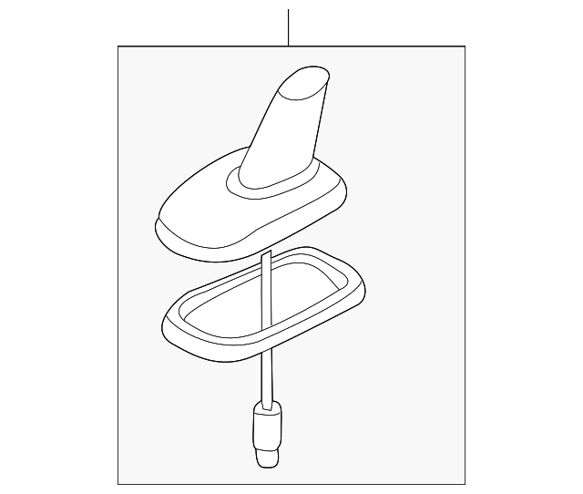 Radio Antenna Assembly 3C0-035-507-M - View 24
