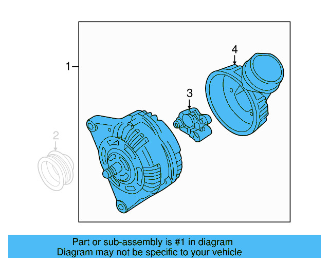 Alternator 038-903-018-DX