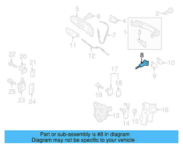 Lock Cylinder 107-837-167-GM - View 8