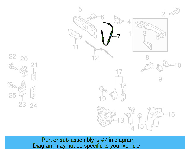 Release Cable 5K3-837-085-F