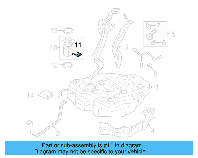 Sending Unit 5Q0-919-673-AJ - View 9