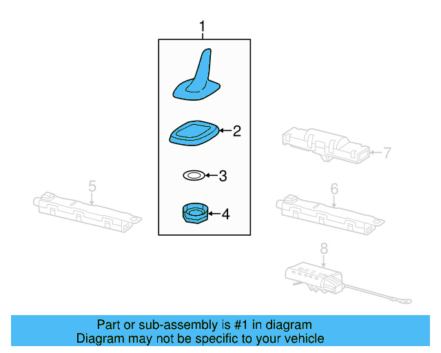 Antenna Assembly 3C0-035-507-R - View 25