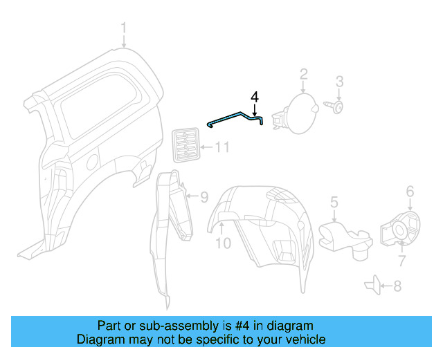 Release Rod 7B0-843-230-A - View 2