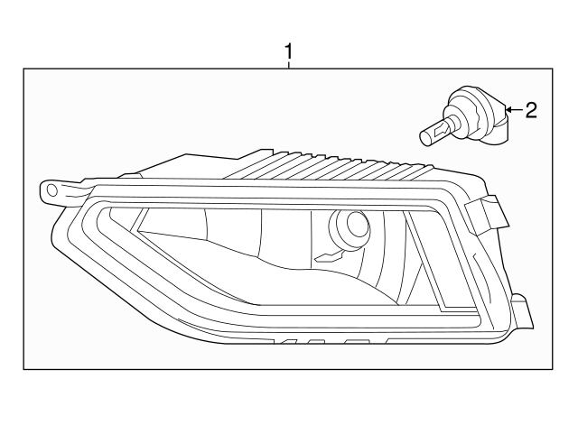 Fog Lamp Bulb N-105-295-01 - View 8