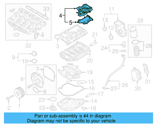 Engine Crankcase Vent Valve 06K-103-495-BM - View 8