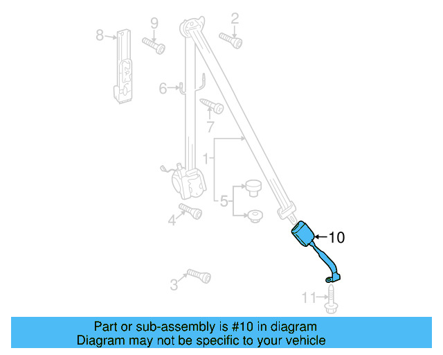 Buckle End 5N0-857-755-L-QVZ - View 2
