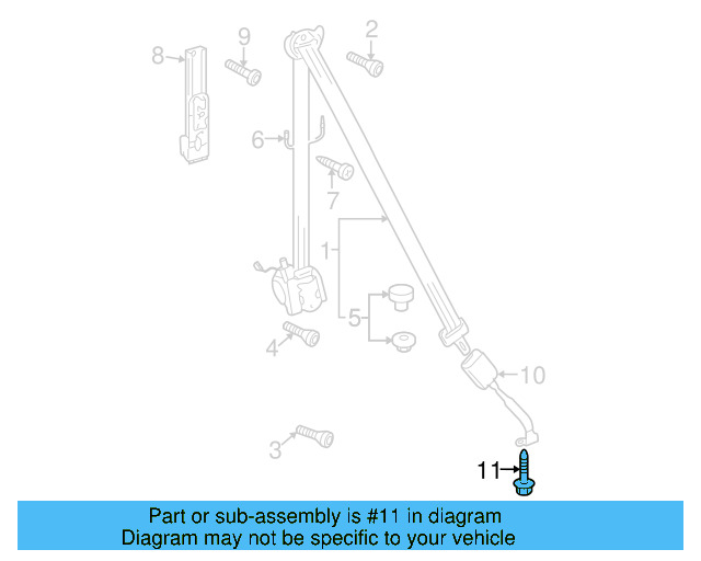 Buckle End Bolt N-989-237-01 - View 7