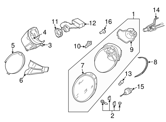 O'head Lamp Bulb N-017-753-10 - View 39