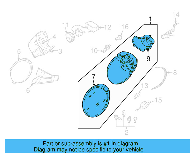 Composite Assembly 1C0-941-006-H - View 4