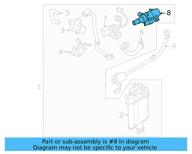 Pressure Valve 5Q0-201-549-C - View 2