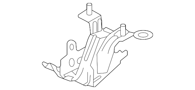 Leak Detect Pump Bracket 5QM-201-809 - View 3