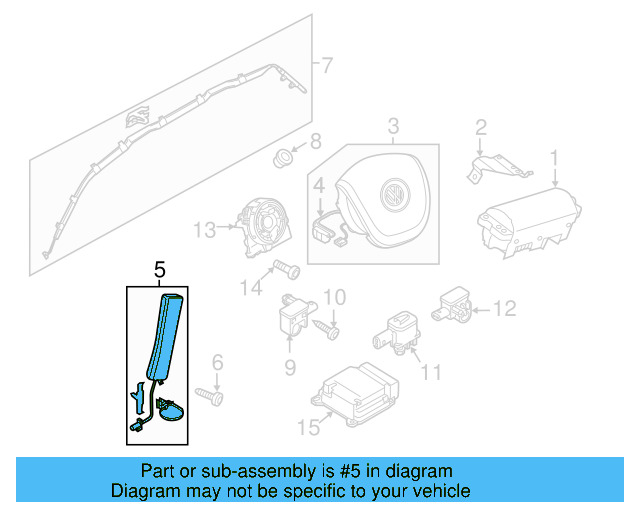Clock Spring 4H0-953-568-M - View 5