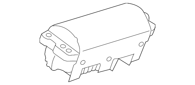 Passenger Air Bag Bracket 7P6-880-571-B - View 3