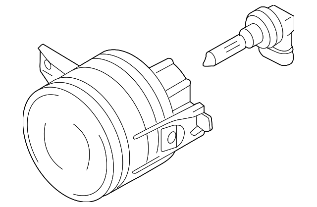 Fog Lamp Assembly 1T0-941-699-B - View 2