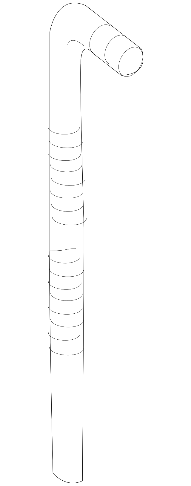 Drain Tube 3C0-915-531-A - View 2
