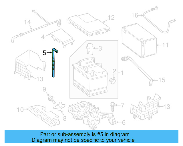 Drain Tube 3C0-915-531-A - View 3