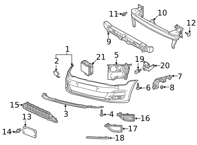 License Bracket Rivet N-038-549-4 - View 53
