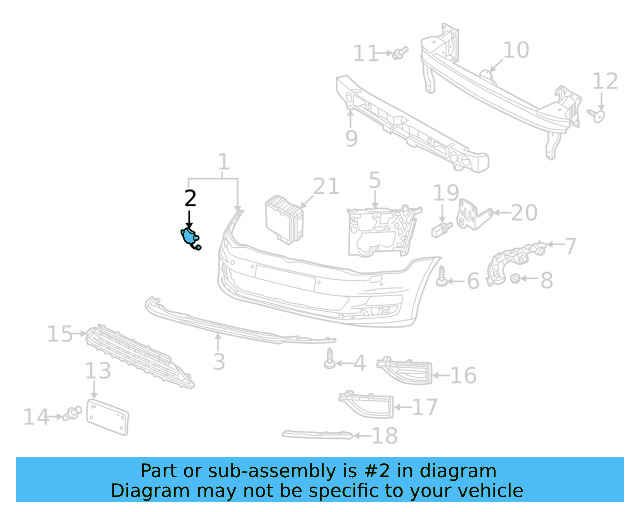 Tow Eye Cap (Unpainted) 5gm807241bgru - View 7