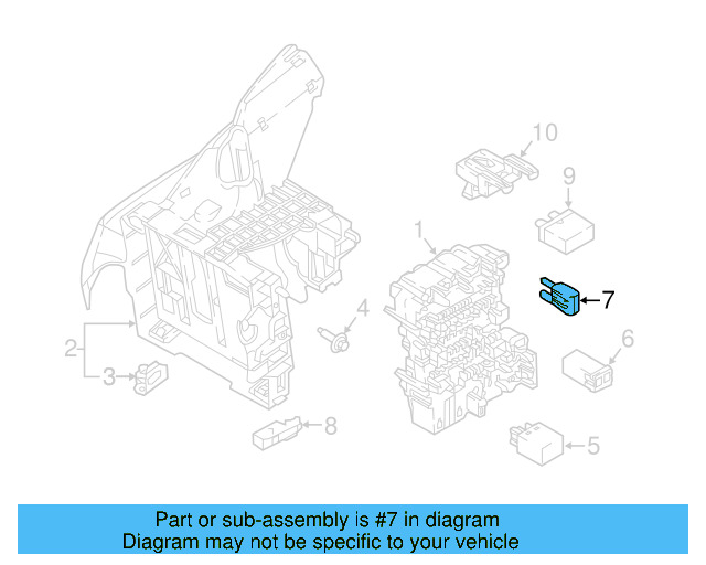 Mount Bracket Nut N-015-082-10 - View 62