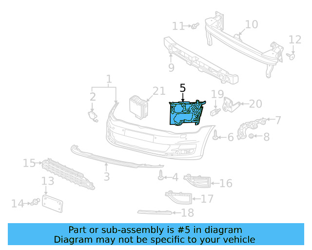Side Support 5GM-807-723-C - View 7