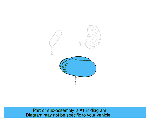 Marker Lamp 1C0-945-073-B - View 2