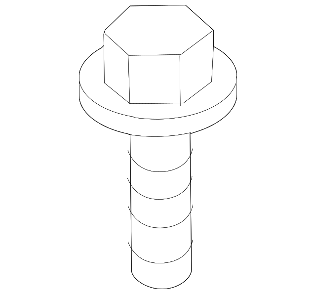 Battery Tray Mount Bolt N-104-827-01 - View 20