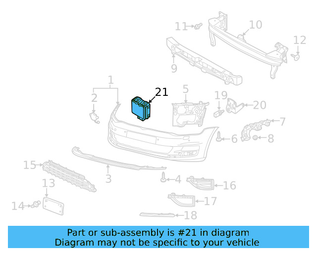 Distance Sensor 3QF-907-561-A - View 8