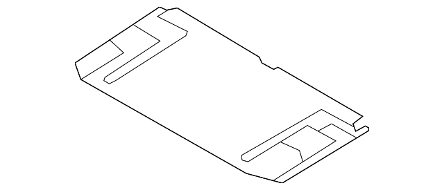 Front Floor Pan 7B0-802-211 - View 2