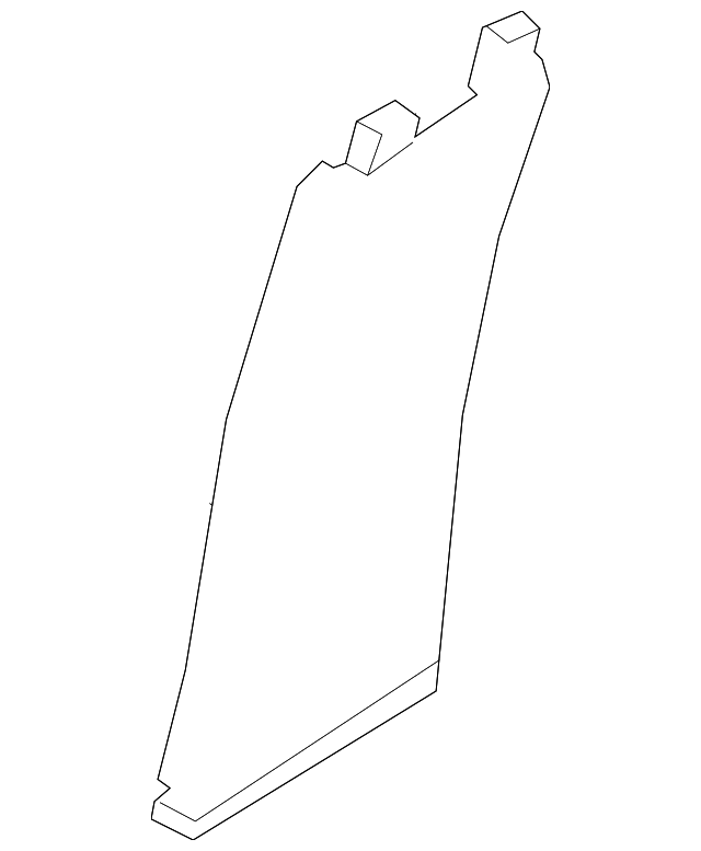 Lower Center Pillar Trim 17A-867-292-RM5