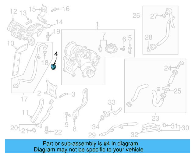 Turbocharger Lock Nut WHT-007-210 - View 30