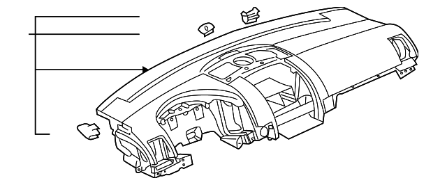 Instrument Panel 7L6-857-003-AP-3G1 - View 3