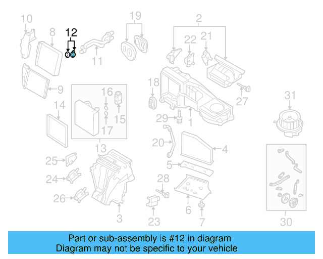 Pipe Kit Gasket Set 8E0-898-380 - View 11