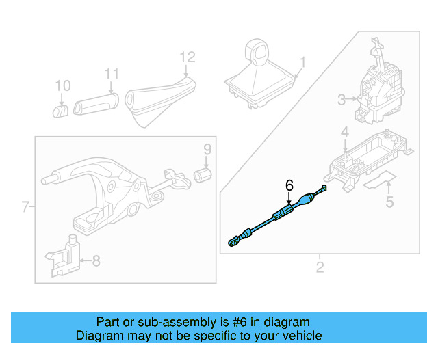 Cable 5QM-713-265-A - View 2