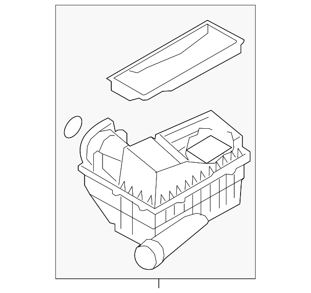 Air Cleaner Assembly 3C0-129-607-BP - View 18