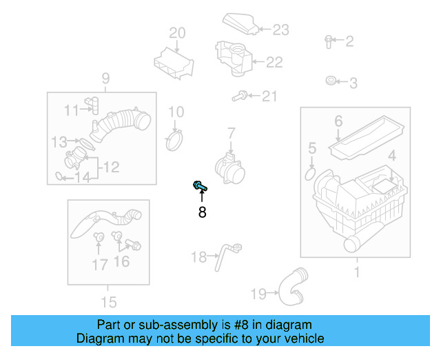 Air Mass Sensor Screw N-901-720-04 - View 47
