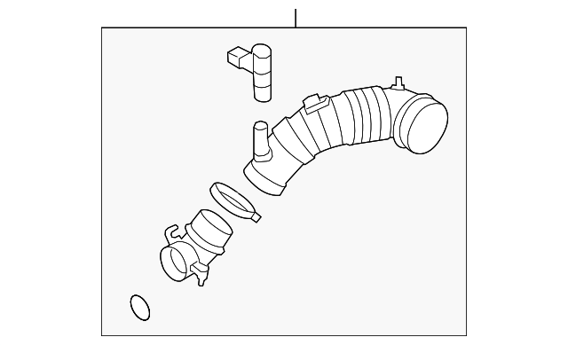 Engine Air Intake Hose 1K0-129-627-C - View 107