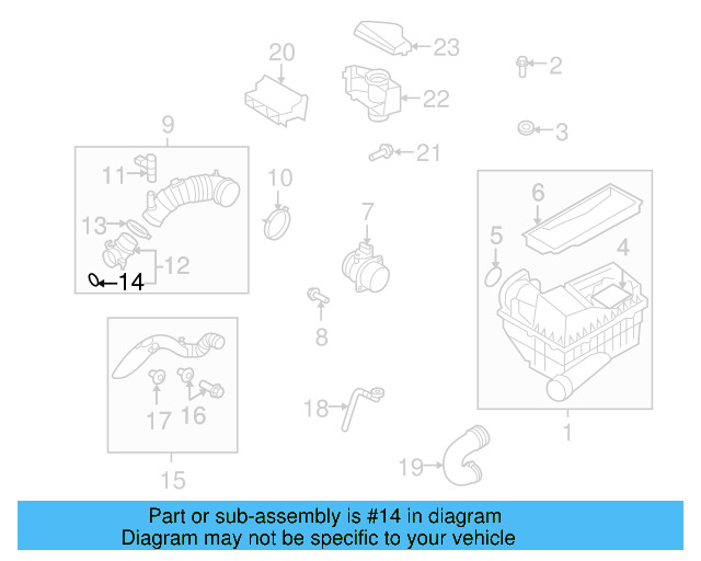 Adapter Seal 3C0-129-646 - View 10