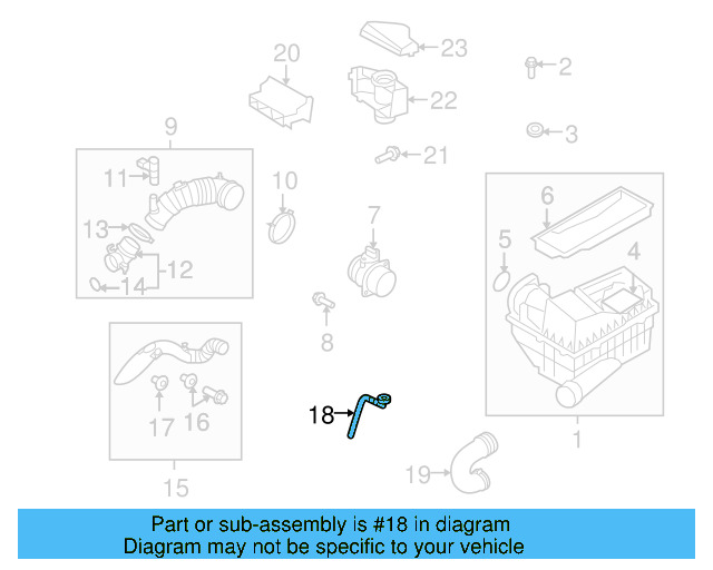 Drain Tube 1K0-129-637-D - View 57