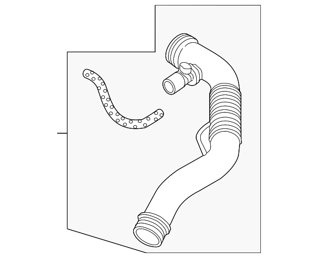 Engine Air Intake Hose 1TD-129-684 - View 18